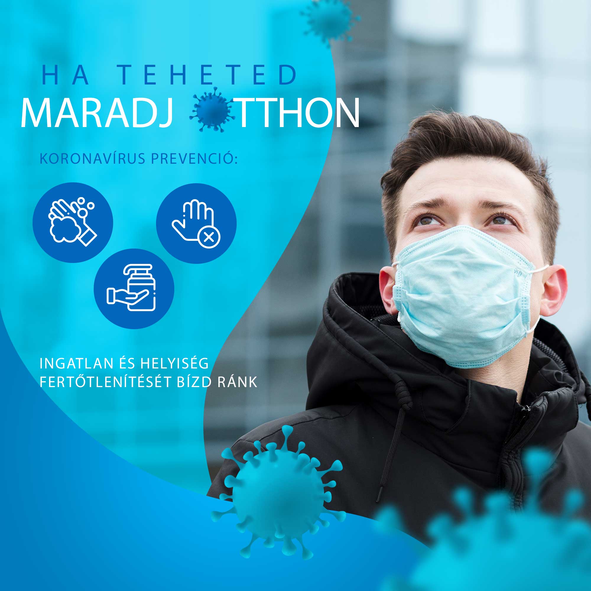 CleanOzone - koronavírus fertőtlenítés